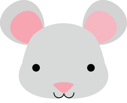 (s169-14-1K) Mouse Face