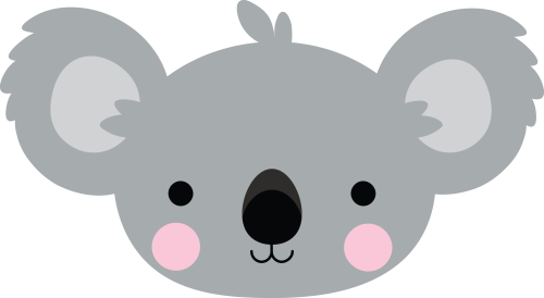 (s169-16-B) Koala Face