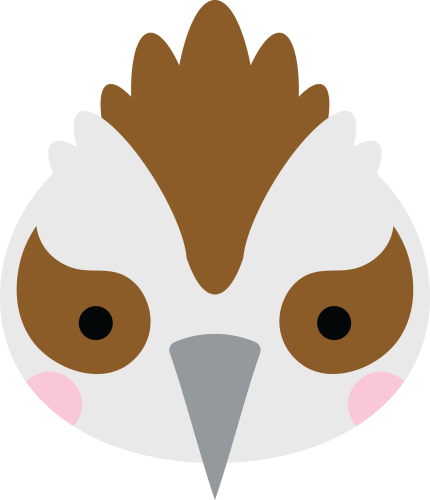(s169-16-1F) Kookabura Face