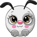 (s133-11-G) Cute Cartoon Puppy Dog