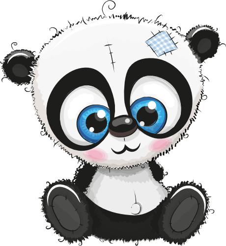(s133-22-B) Cute Cartoon Panda