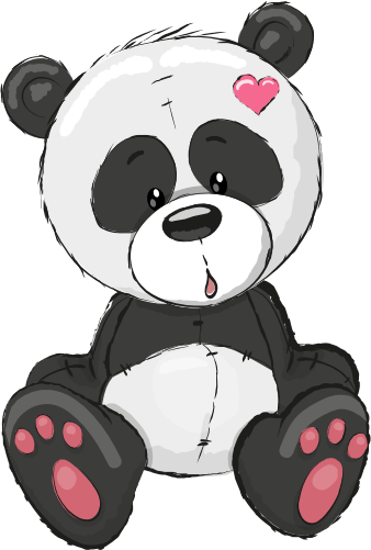 (s133-22-C) Cute Cartoon Panda