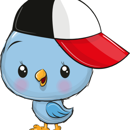 (s133-07-J) Cute Cartoon Bird Chick Baseball Cap