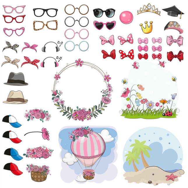 (s133-01-H) Cute Cartoon Sloth Tiara Crown