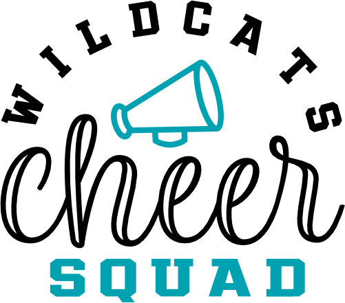 (140-05-A) Wildcats Cheer Squad Iron-On Transfer