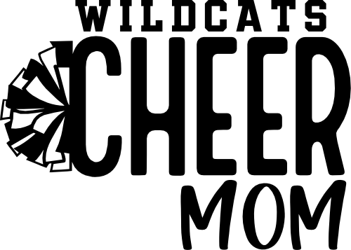 (140-05-E) Wildcats Cheer Mom Iron-On Transfer