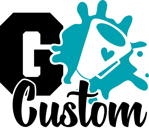 (140-05-1O) Go Team Name Custom Iron-On Transfer