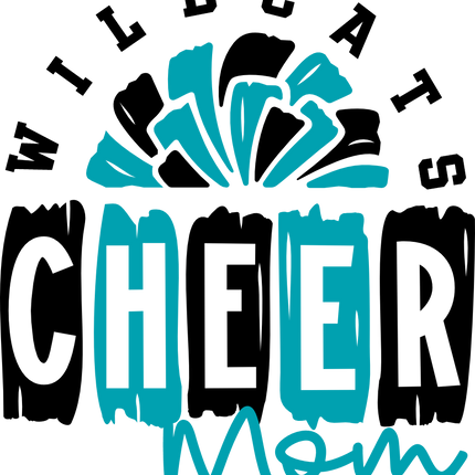 (s140-05-L) Cheer Team Family Custom Text