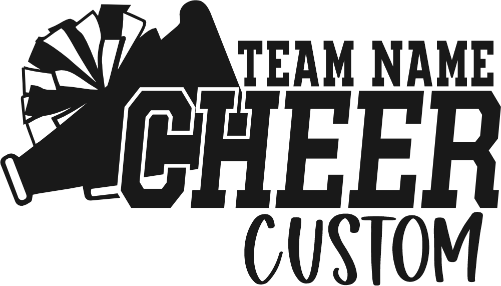 (s140-05-E) Team Name Cheer Family Custom Text