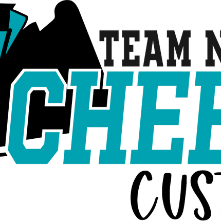 (140-05-E) Cheer Custom Team Iron-On Transfer