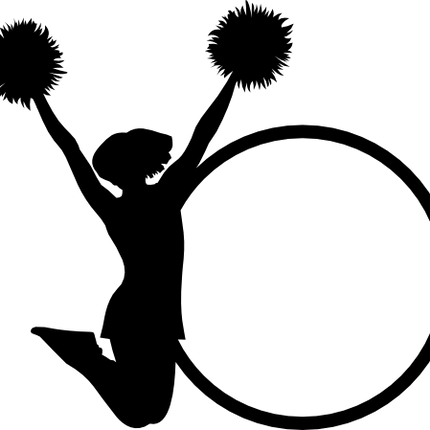 (s140-02-K) Cheer Cheerleader Frame