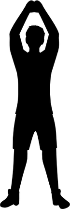 (s140-01-1T) Cheer Cheerleader Silhouette