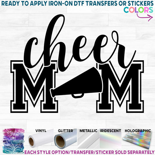 (s140-4B) Cheer Mom Optional Team Name