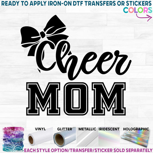 (s140-5D) Cheer Mom Family Custom Text