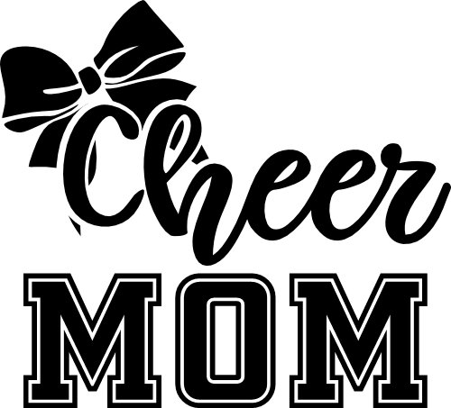 (140-05-D) Cheer Mom Iron-On Transfer