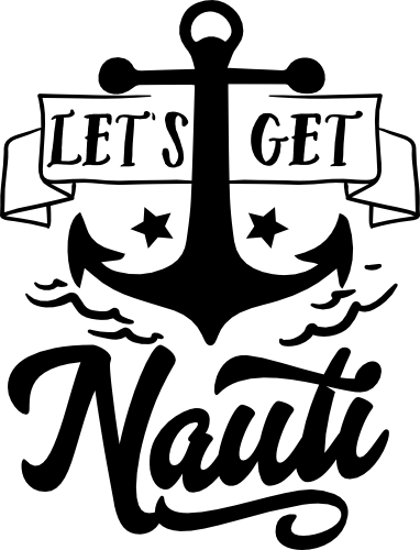 (143-B) Let's Get Nauti Anchor