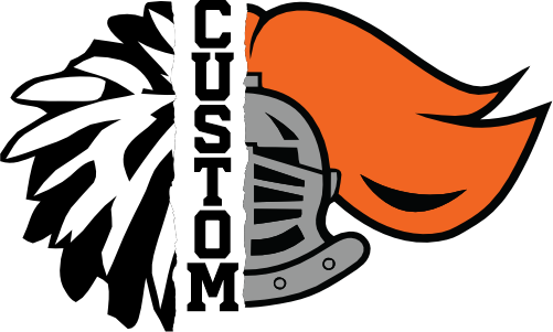 (145-1H-68-1) Knight Cheer Split Mascot Pom Pom