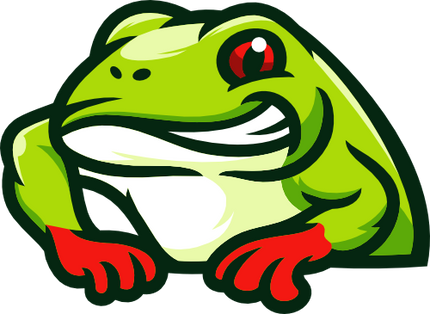 (145-1A-67) Frog Mascot