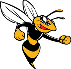 (s145-01-4M) Yellowjacket Hornet Bee Mascot