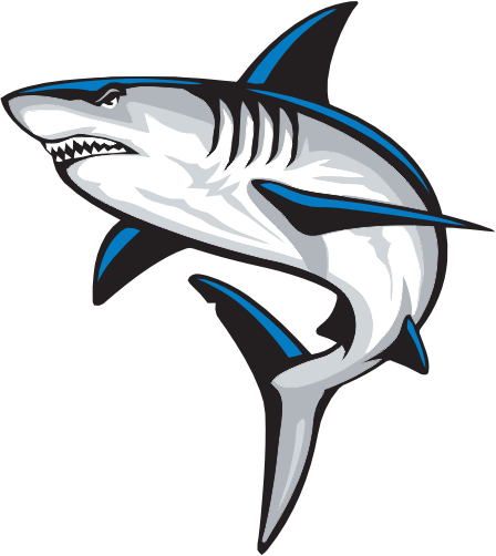 (145-1A-10) Shark Mascot