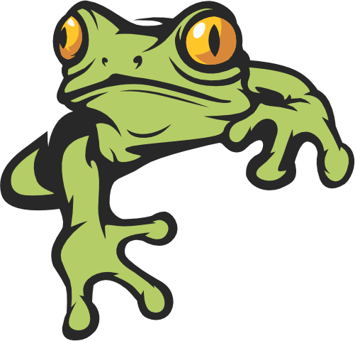 (145-1A-12) Frog Mascot