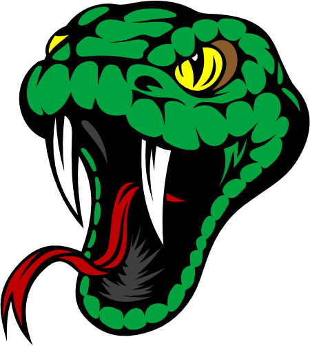 (145-1A-17) Snake Head Mascot