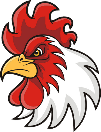 (145-1A-74) Rooster Mascot