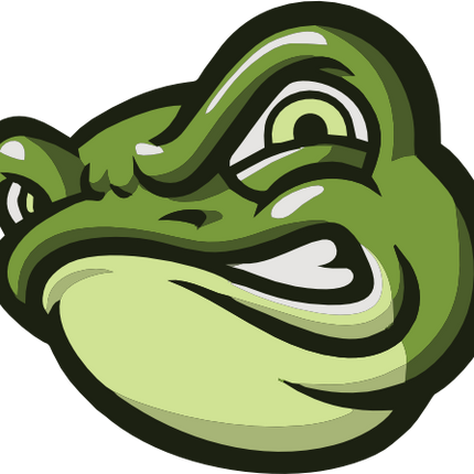 (145-1A-83) Frog Bullfrog Mascot