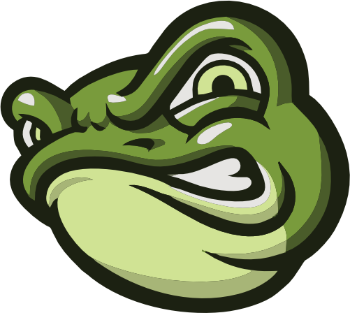 (145-1A-83) Frog Bullfrog Mascot