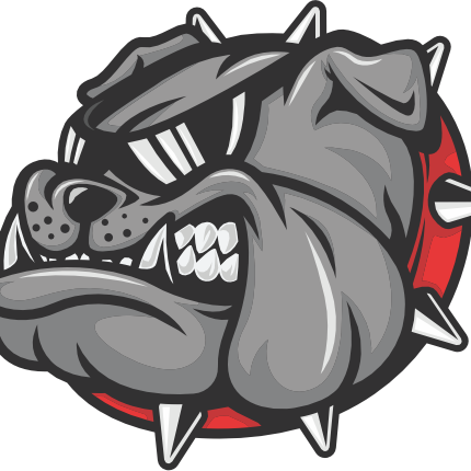 (145-1A-89) Bulldog Mascot