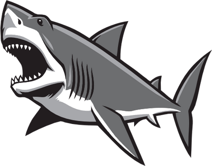 (145-1A-93) Shark Mascot
