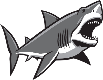 (145-1A-93) Shark Mascot