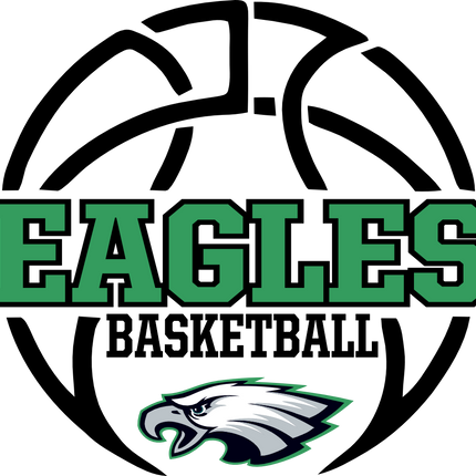 (s145-03-A) Eagles Team Mascot Basketball