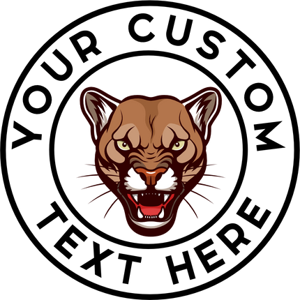 (145-1D-29) Cougar Custom Text