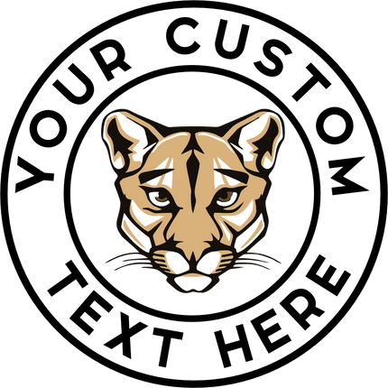 (145-1D-53) Cougar Custom Text