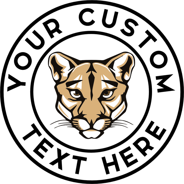 (145-1D-53) Cougar Custom Text