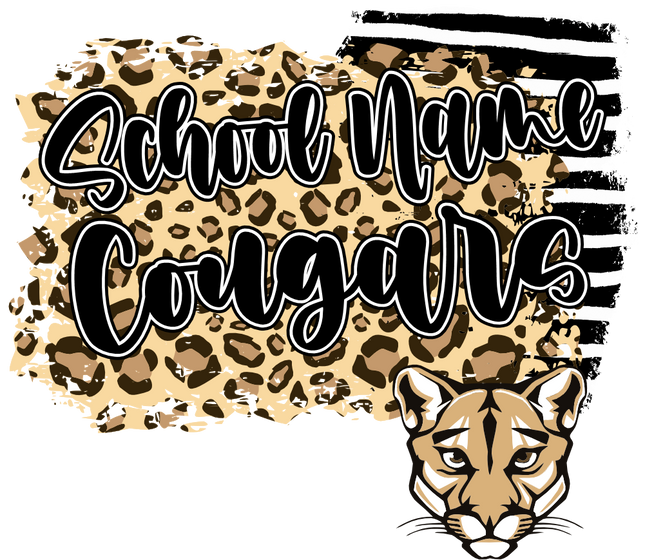 (145-1G-53) School Name Cougars