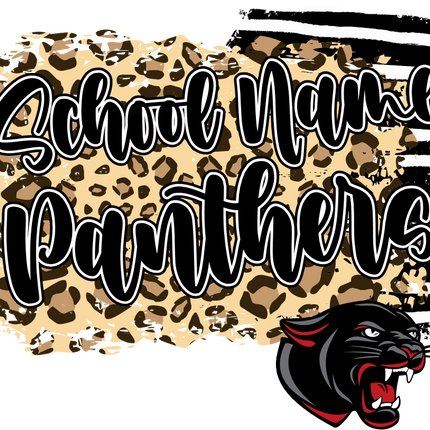 (145-1G-80-2) School Name Panthers