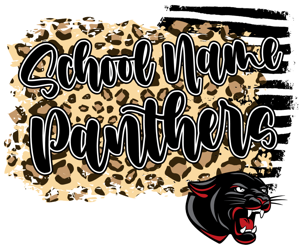 (s145-8) School Name Panthers