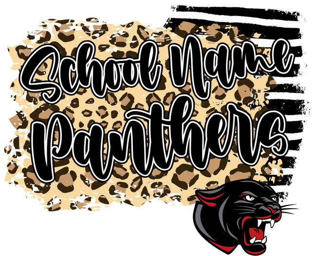 (145-1G-80-2) School Name Panthers