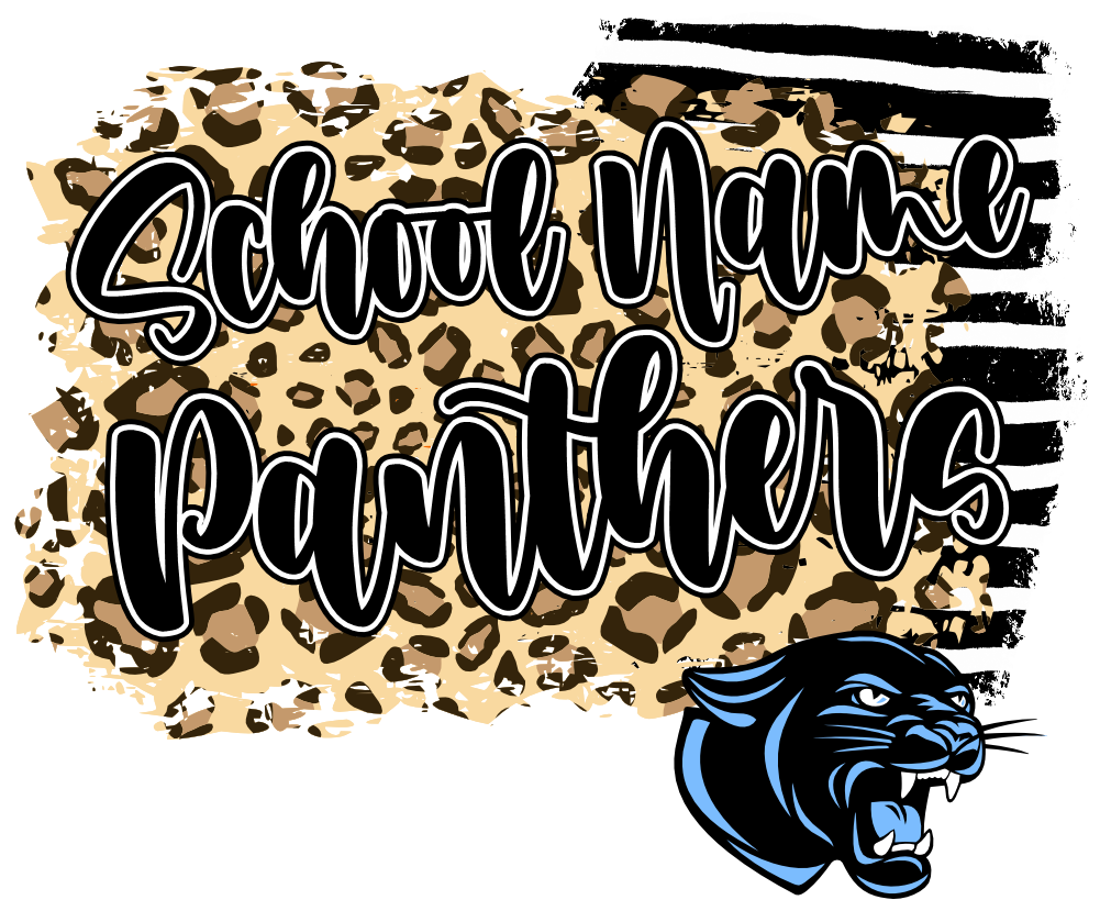 (s145-8) School Name Panthers