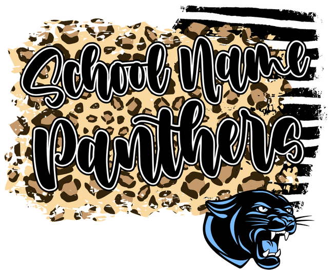 (145-1G-80-3) School Name Panthers