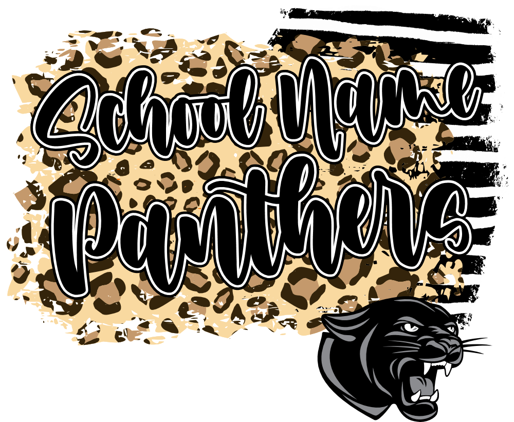 (s145-8) School Name Panthers