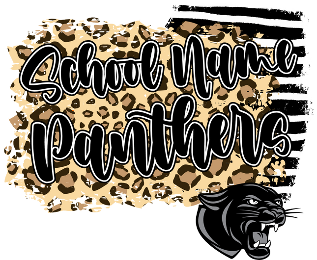 (145-1G-80-1) School Name Panthers