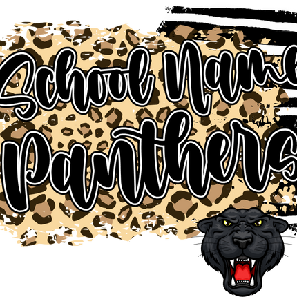 (145-1G-01) School Name Panthers