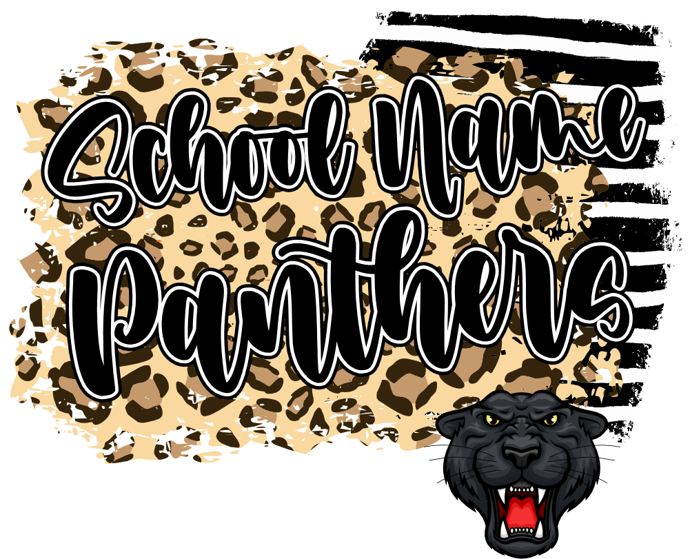 (s145-8) School Name Panthers
