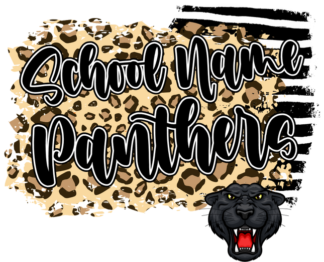 (145-1G-01) School Name Panthers
