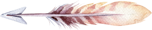 (s149-O) Watercolor Arrows Set or Single