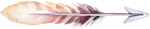 (s149-O) Watercolor Arrows Set or Single