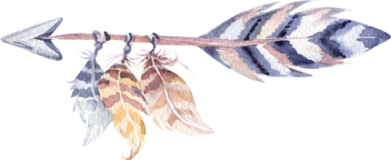 (s149-Q) Watercolor Arrows Set or Single